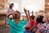 Children in classroom