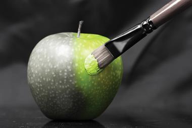 fake apple