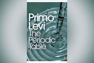 An image showing The Periodic Table by Primo Levi book cover