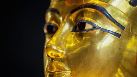 Funeral mask of the Pharoah Tutankhamun